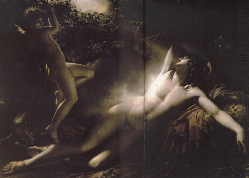 Endymion effet de lune, Anne-Louis Girodet-Trioson